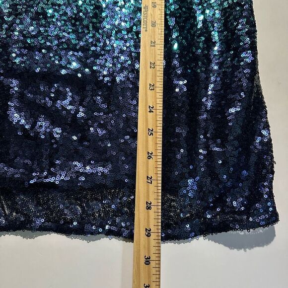 Zeagoo Blue and Teal Sequin Tank Top | Women Size XL - Picture 12 of 12